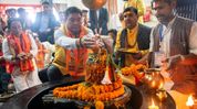 Arunachal Pradesh CM attends Shree Ram Darbar & Nav Durga Pran Pratishtha ceremony in Itanagar Arunachal Pradesh CM attends Shree Ram Darbar & Nav Durga Pran Pratishtha ceremony in Itanagar