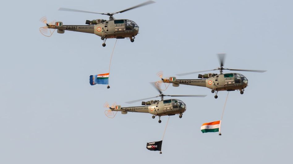 Indian Air Force conducts Exercise Vayushakti-26 at Pokhran range in Jaisalmer Indian Air Force conducts Exercise Vayushakti-26 at Pokhran range in Jaisalmer