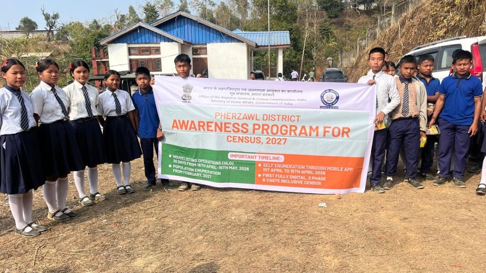 Manipur: Pherzawl launches awareness drive for Digital Census 2027 Manipur: Pherzawl launches awareness drive for Digital Census 2027