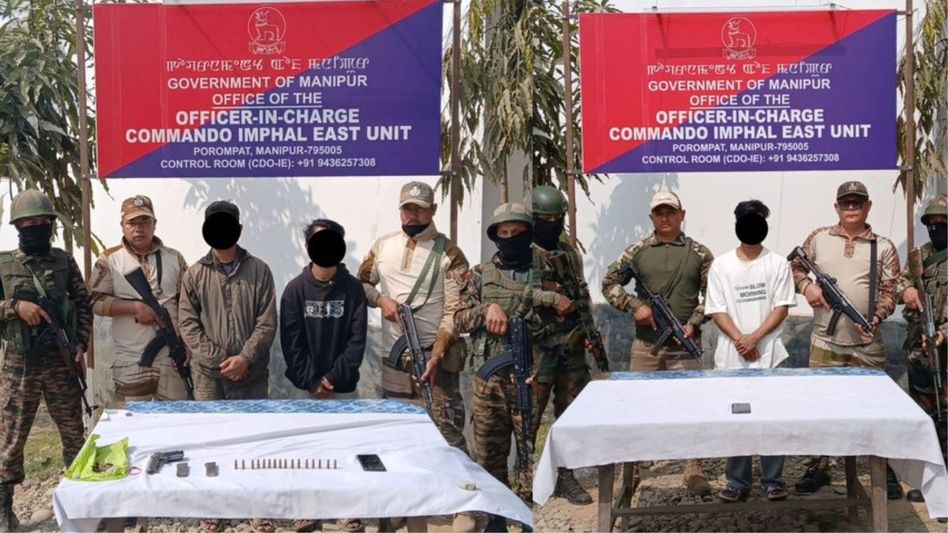 Manipur Police arrest two UNLF cadres, one KCP operative; arms seized Manipur Police arrest two UNLF cadres, one KCP operative; arms seized