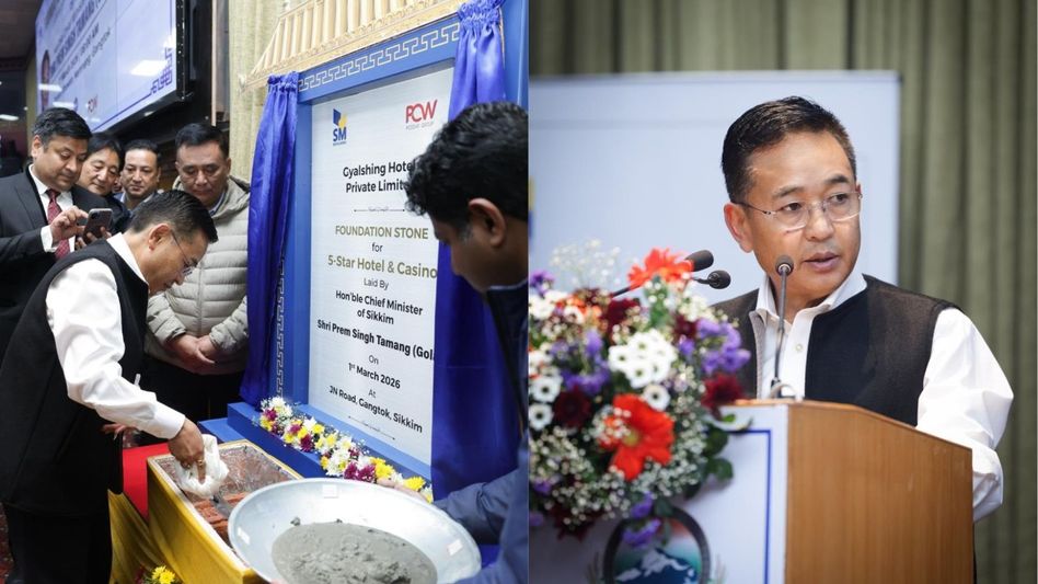 Sikkim CM lays foundation for 150-room five-star hotel in Gangtok Sikkim CM lays foundation for 150-room five-star hotel in Gangtok
