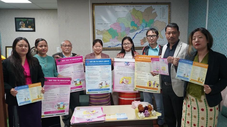 Arunachal minister launches child rights pamphlets to boost awareness Arunachal minister launches child rights pamphlets to boost awareness