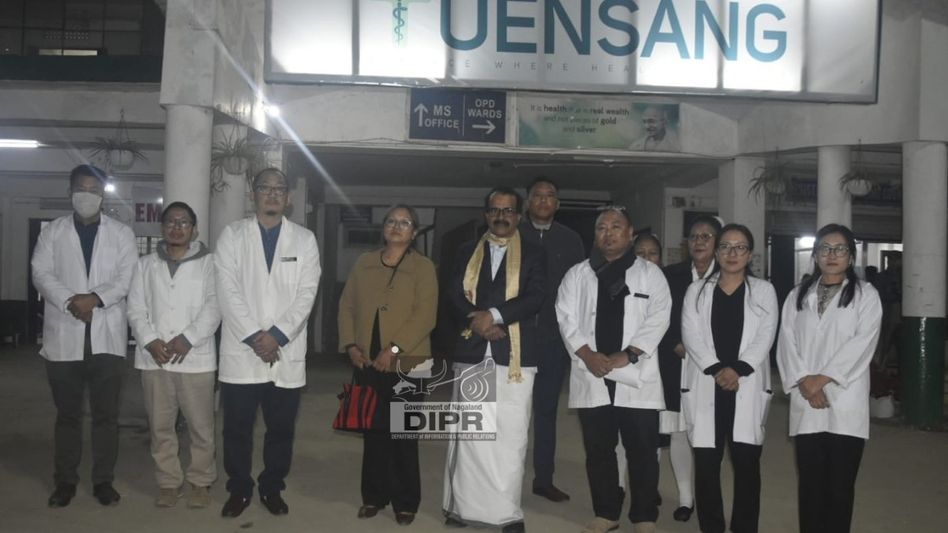 Nagaland: George Kurian reviews key welfare, infrastructure issues during Tuensang visit Nagaland: George Kurian reviews key welfare, infrastructure issues during Tuensang visit