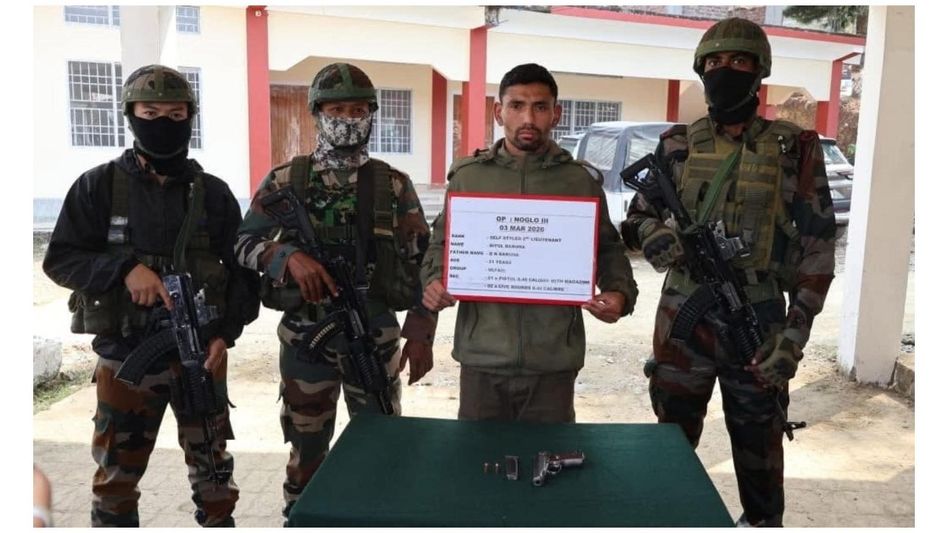 ULFA(I) cadre surrenders before security forces in Arunachal's Khonsa ULFA(I) cadre surrenders before security forces in Arunachal's Khonsa