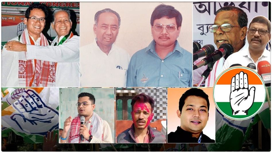 Congress first list of 42 in Assam: Six dynasts including three sons of former CMs Congress first list of 42 in Assam: Six dynasts including three sons of former CMs