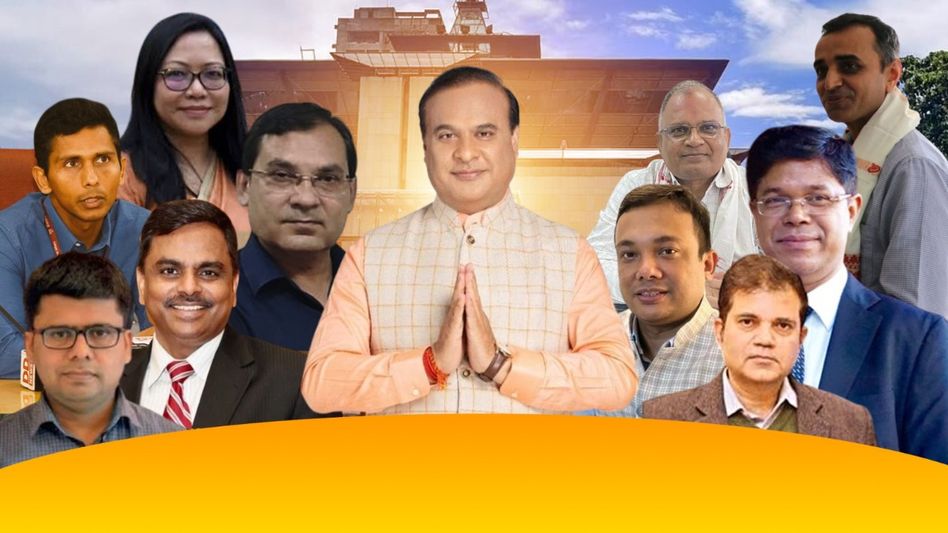 The 10 bureaucrats behind Himanta Biswa Sarma’s high-speed governance machine The 10 bureaucrats behind Himanta Biswa Sarma’s high-speed governance machine