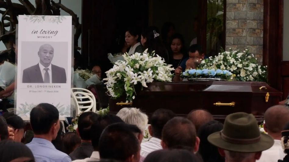 Former Nagaland MLA Dr. Longrineken Ao laid to rest in Chümoukedima Former Nagaland MLA Dr. Longrineken Ao laid to rest in Chümoukedima