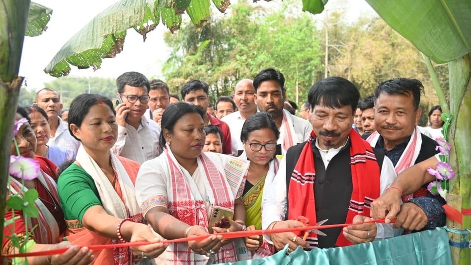 Minister Atul Bora lays foundation stones for key road projects in Assam's Bokakhat under SOPD-G scheme Minister Atul Bora lays foundation stones for key road projects in Assam's Bokakhat under SOPD-G scheme