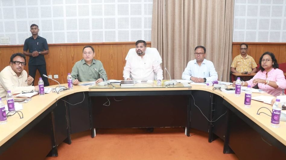Tripura Transport Minister reviews key infrastructure projects, directs timely completion Works Tripura Transport Minister reviews key infrastructure projects, directs timely completion Works