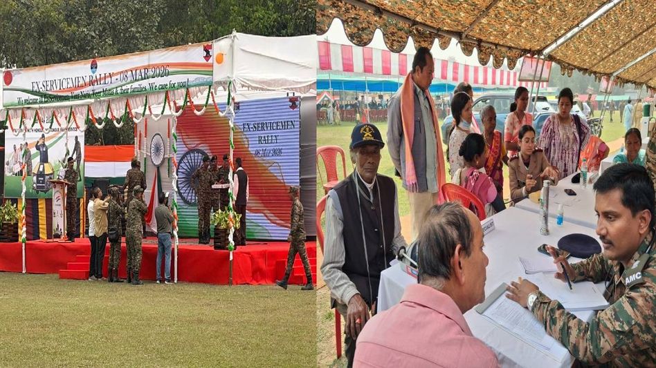 Indian Army’s Gajraj Corps hosts mega ex-servicemen rally in Assam, 4000 veterans participate Indian Army’s Gajraj Corps hosts mega ex-servicemen rally in Assam, 4000 veterans participate