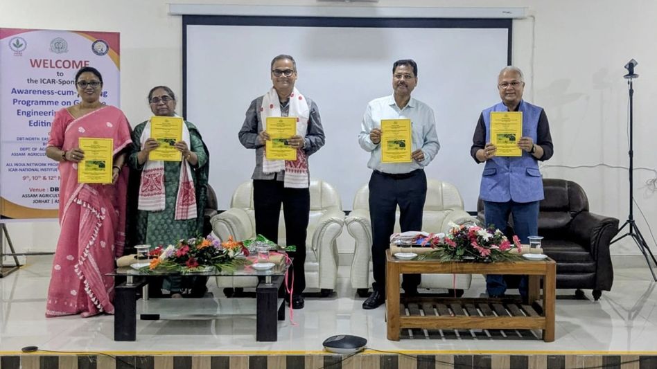 AAU Jorhat hosts training on genome engineering to boost agricultural innovation in northeast AAU Jorhat hosts training on genome engineering to boost agricultural innovation in northeast