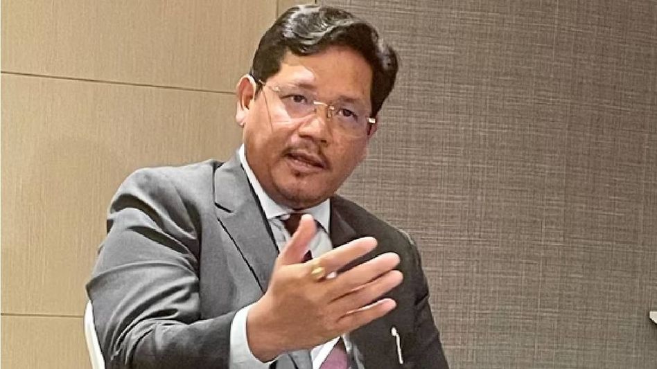 Meghalaya CM Conrad Sangma appeals for peace and dialogue amid threats to burn his residence Meghalaya CM Conrad Sangma appeals for peace and dialogue amid threats to burn his residence
