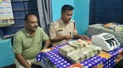 Rs 27 lakh cash recovered from abandoned scooter ahead of polls in Assam’s Nagaon Rs 27 lakh cash recovered from abandoned scooter ahead of polls in Assam’s Nagaon