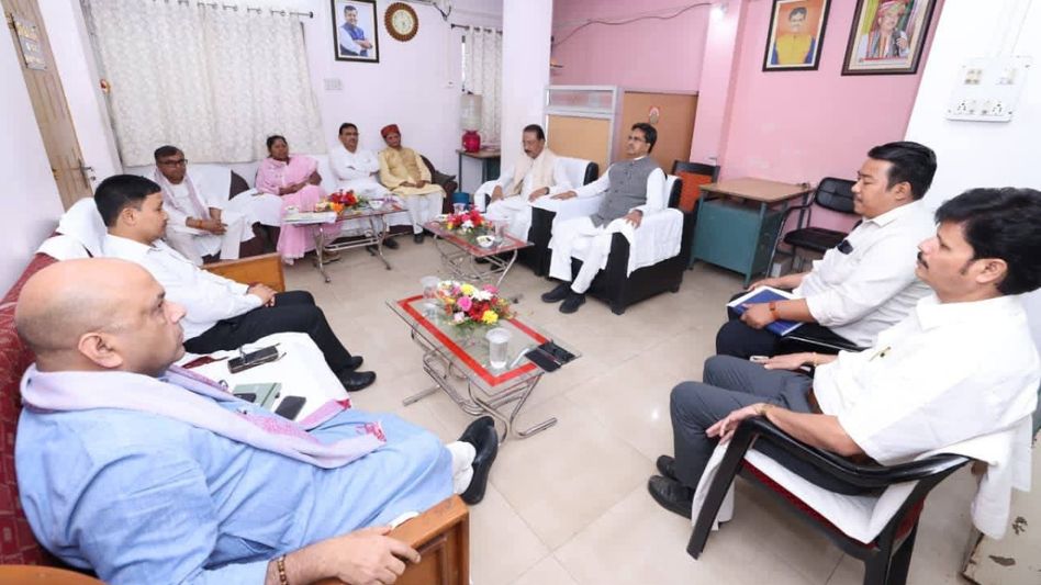 Tripura BJP holds core committee meet to discuss Dharmanagar by-poll, ADC elections Tripura BJP holds core committee meet to discuss Dharmanagar by-poll, ADC elections