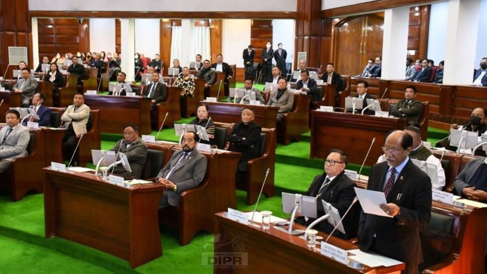 Nagaland Assembly adjourned till March 25, second phase of budget session from March 26 Nagaland Assembly adjourned till March 25, second phase of budget session from March 26