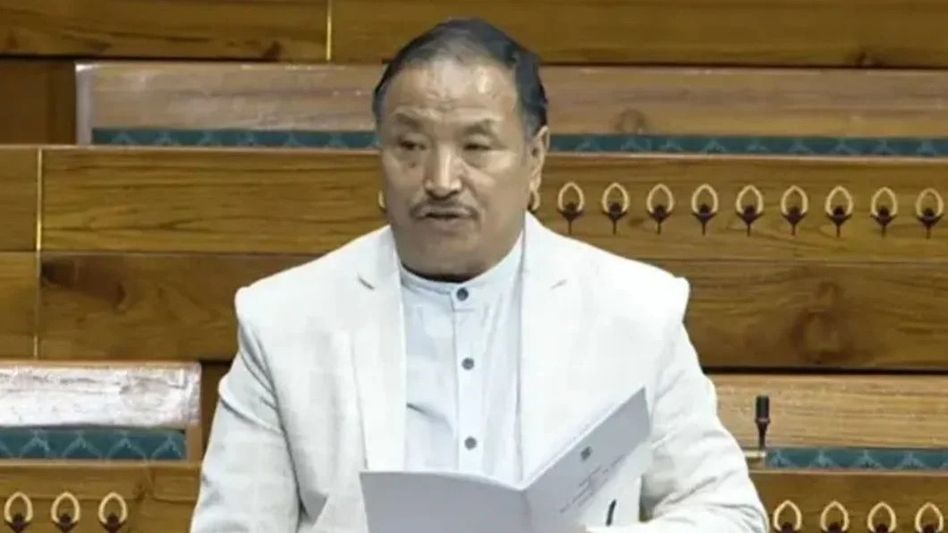 Nagaland MP S Supongmeren Jamir urges Centre to prioritise Foothills Road project Nagaland MP S Supongmeren Jamir urges Centre to prioritise Foothills Road project