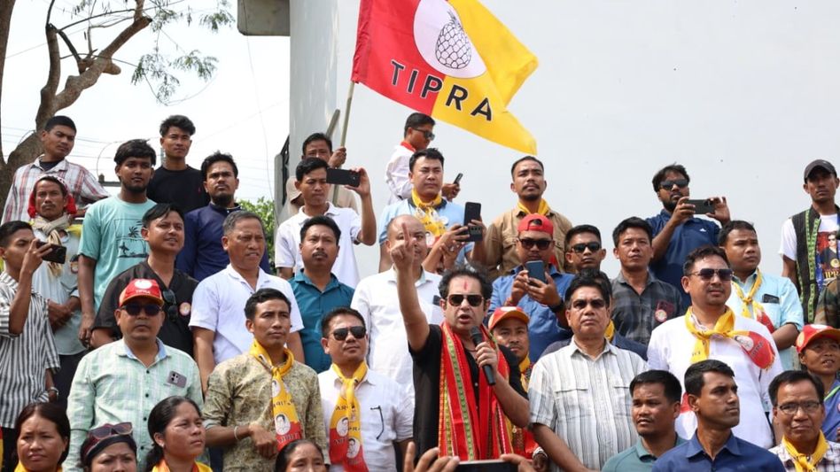 ‘Administration’s target is me’: Pradyot alleges attempt to weaken indigenous people ahead of TTAADC polls ‘Administration’s target is me’: Pradyot alleges attempt to weaken indigenous people ahead of TTAADC polls