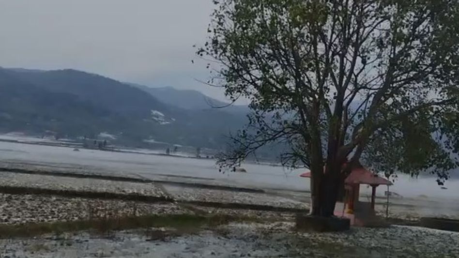 Manipur on alert after heavy rain and hailstorms batter several districts Manipur on alert after heavy rain and hailstorms batter several districts