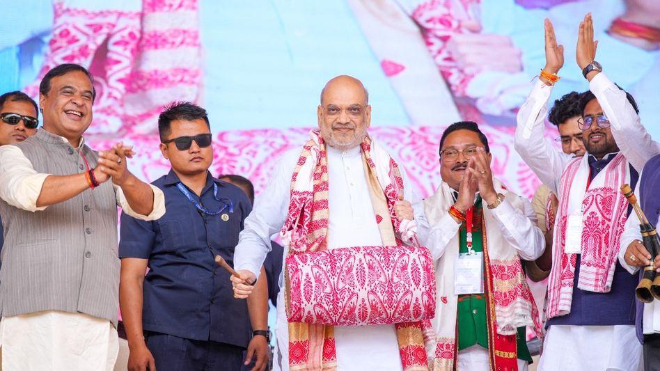 BJP will return to power in Assam with largest mandate: Amit Shah BJP will return to power in Assam with largest mandate: Amit Shah