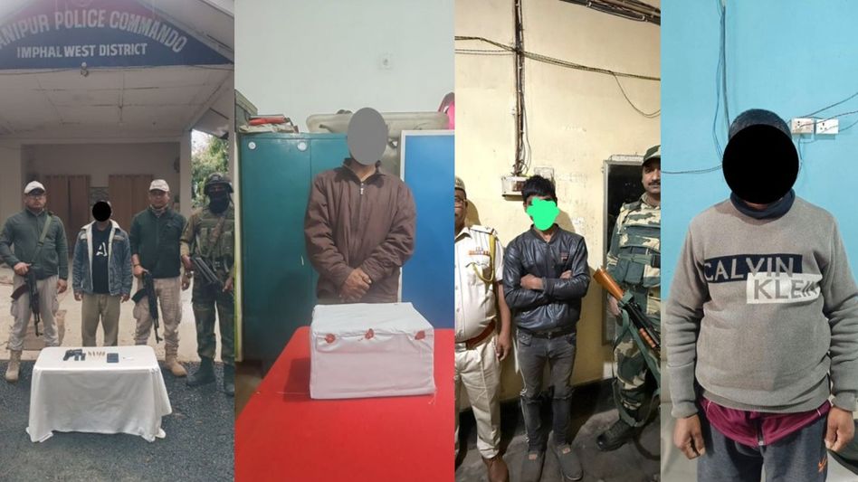 Manipur police net militant, arms cache, bank burglar and drug carrier in single-day sweep across state Manipur police net militant, arms cache, bank burglar and drug carrier in single-day sweep across state