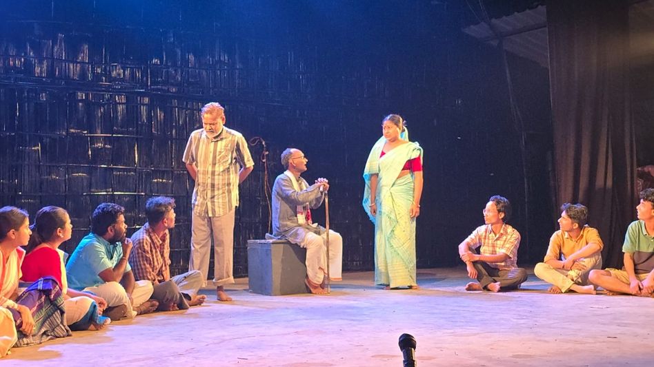 Adingiri festival defies rain to celebrate Assam theatre Adingiri festival defies rain to celebrate Assam theatre