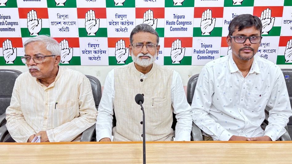 Tripura Congress slams 2026–27 state budget, calls it ‘full of fraud’ Tripura Congress slams 2026–27 state budget, calls it ‘full of fraud’