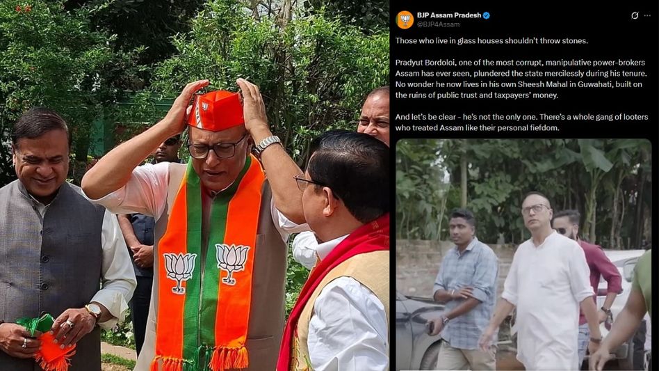 From ‘corrupt power broker’ to party colleague: Will BJP’s past charges against Pradyut Bordoloi be revisited? From ‘corrupt power broker’ to party colleague: Will BJP’s past charges against Pradyut Bordoloi be revisited?
