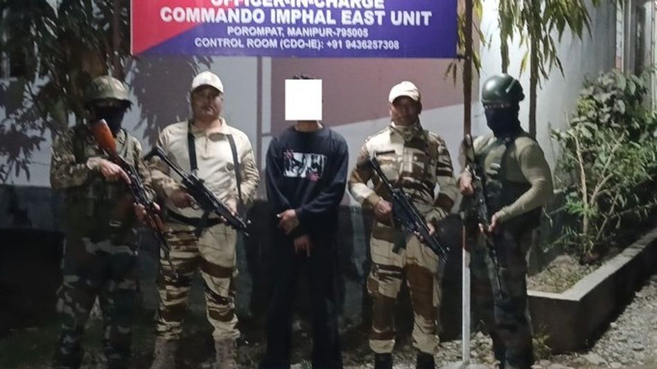 Manipur police arrest UPPK cadre, recover arms and ammunition in Chandel Manipur police arrest UPPK cadre, recover arms and ammunition in Chandel