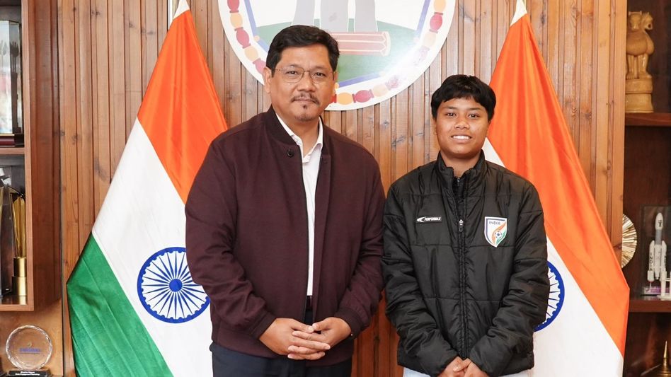 ‘True pride of our state’: Meghalaya CM praises Sanfida Nongrum after historic Asian Cup goal ‘True pride of our state’: Meghalaya CM praises Sanfida Nongrum after historic Asian Cup goal