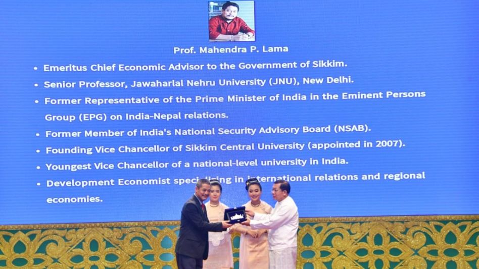 Prof. Mahendra P. Lama addresses Myanmar Parliamentarians, highlights Northeast India and Regional cooperation Prof. Mahendra P. Lama addresses Myanmar Parliamentarians, highlights Northeast India and Regional cooperation