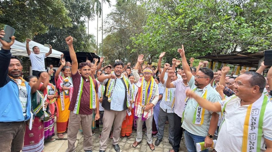 Assam: NPP’s GB Sangma leaves border village for nomination filing, contest heats up in Boko-Chaygaon Assam: NPP’s GB Sangma leaves border village for nomination filing, contest heats up in Boko-Chaygaon