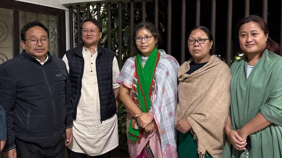 Assam cabinet minister Nandita Gorlosa joins Congress ahead of assembly polls Assam cabinet minister Nandita Gorlosa joins Congress ahead of assembly polls