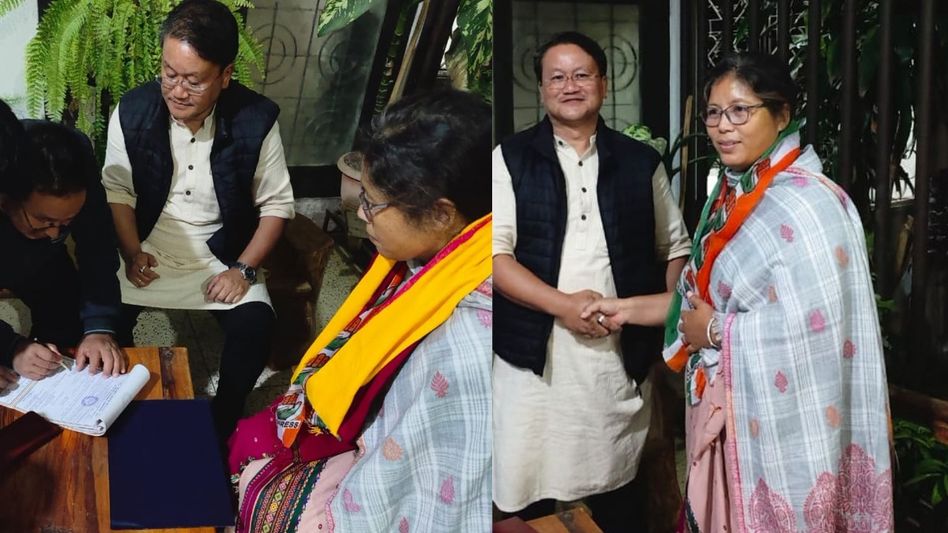 Assam polls: Nandita Garlosa to contest Haflong seat for Congress after BJP snub Assam polls: Nandita Garlosa to contest Haflong seat for Congress after BJP snub