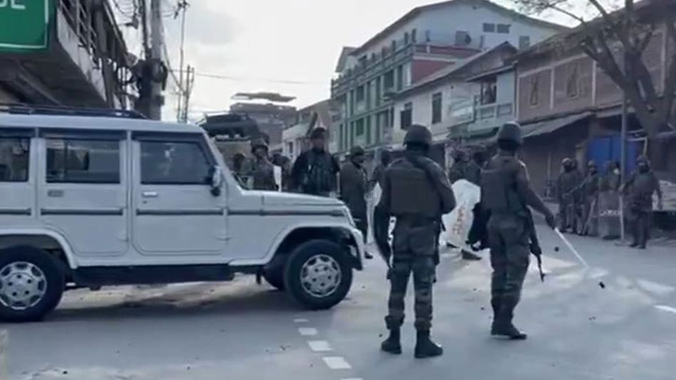 Manipur: Security tightened outside Kuki-Zo council chief’s residence after mob attempt Manipur: Security tightened outside Kuki-Zo council chief’s residence after mob attempt