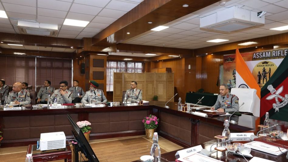 Assam Rifles Commanders Conference held in Shillong on March 23 Assam Rifles Commanders Conference held in Shillong on March 23