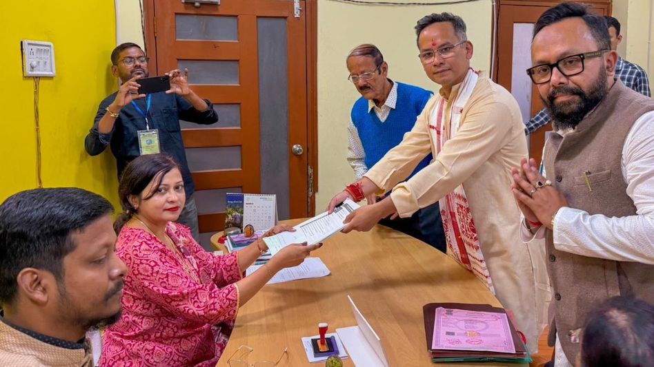 Assam Congress chief Gaurav Gogoi makes electoral debut in Assembly polls, files nomination from Jorhat Assam Congress chief Gaurav Gogoi makes electoral debut in Assembly polls, files nomination from Jorhat