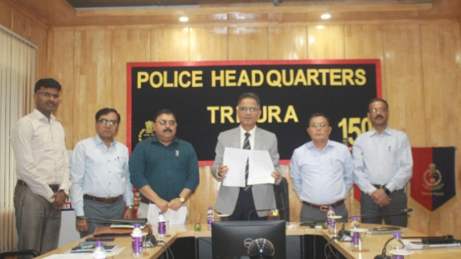 Tripura Police signs MoU with Rashtriya Raksha University for advanced training and research Tripura Police signs MoU with Rashtriya Raksha University for advanced training and research