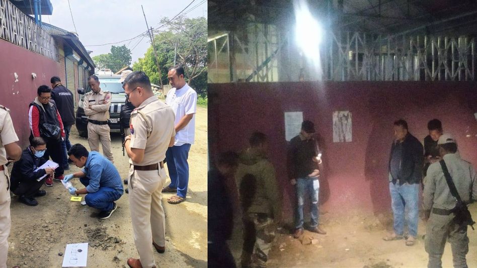 Blast targets Manipur Congress leader's home in Imphal, no injuries reported Blast targets Manipur Congress leader's home in Imphal, no injuries reported