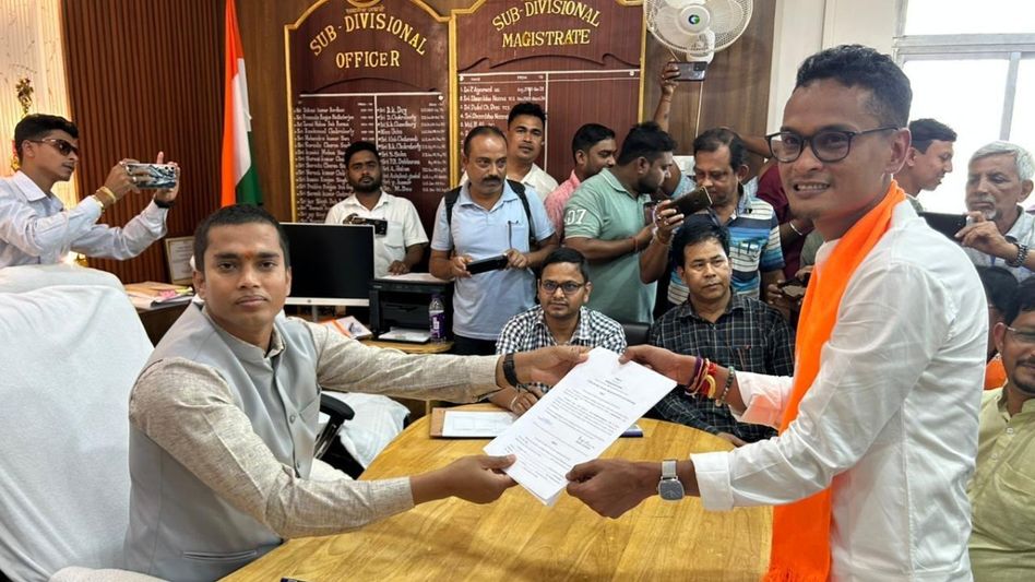 Tripura BJP secretary files nomination for ADC polls, vows corruption-free council Tripura BJP secretary files nomination for ADC polls, vows corruption-free council