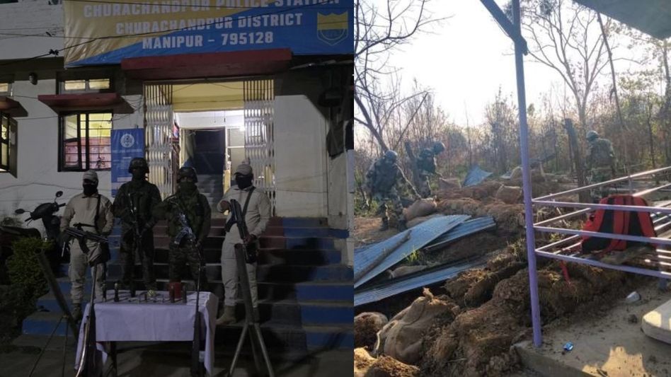 Militant firing near camp prompts operations in Churachandpur, 52 bunkers razed in Ukhrul Militant firing near camp prompts operations in Churachandpur, 52 bunkers razed in Ukhrul
