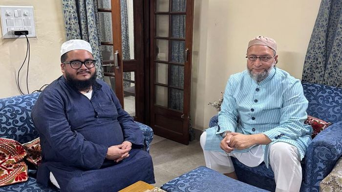 Badruddin Ajmal's son, Abdul Rahman Ajmal, and Asaduddin Owaisi