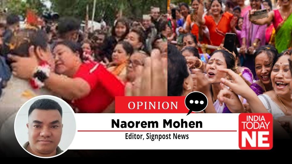 Women Are Hugging And Kissing Himanta Biswa Sarma – Assam 2026 Is Already Decided Women Are Hugging And Kissing Himanta Biswa Sarma – Assam 2026 Is Already Decided