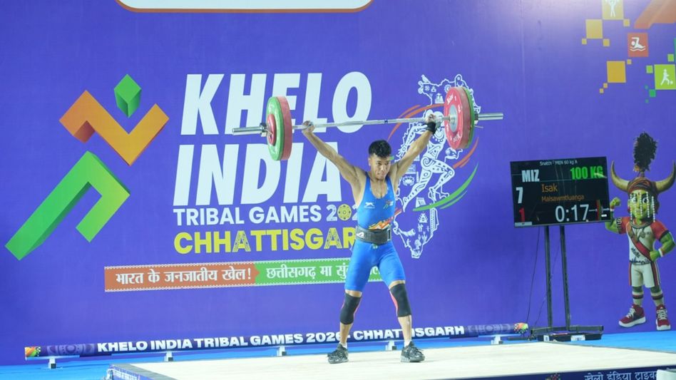 Mizo lifter Isak Malsawmtluanga turns personal tragedy into Khelo India Tribal Games gold Mizo lifter Isak Malsawmtluanga turns personal tragedy into Khelo India Tribal Games gold