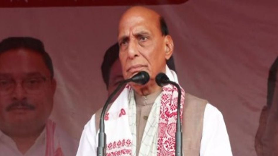 Rajnath Singh accuses Congress of neglecting Assam ahead of Assembly polls Rajnath Singh accuses Congress of neglecting Assam ahead of Assembly polls
