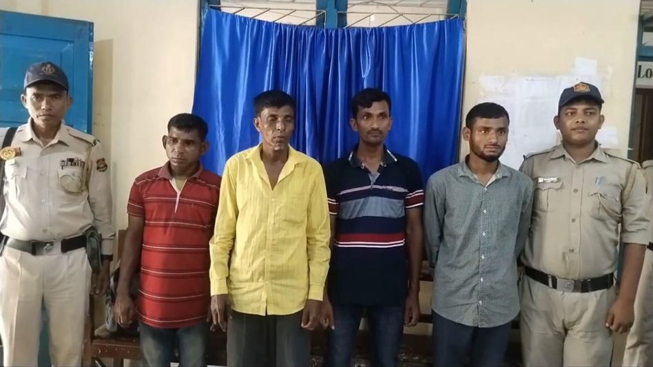 Tripura police arrest four Bangladeshi nationals for illegal entry into state Tripura police arrest four Bangladeshi nationals for illegal entry into state