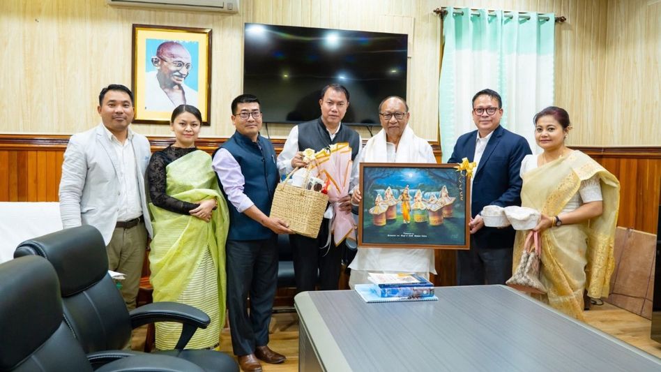 Manipur CM meets Indian Council of Agricultural Research officials, reviews agricultural initiatives Manipur CM meets Indian Council of Agricultural Research officials, reviews agricultural initiatives