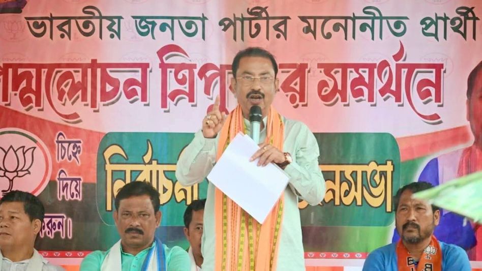 Tripura BJP accuses Tipra Motha of personal, political gain; vows BJP led progress in district council Tripura BJP accuses Tipra Motha of personal, political gain; vows BJP led progress in district council