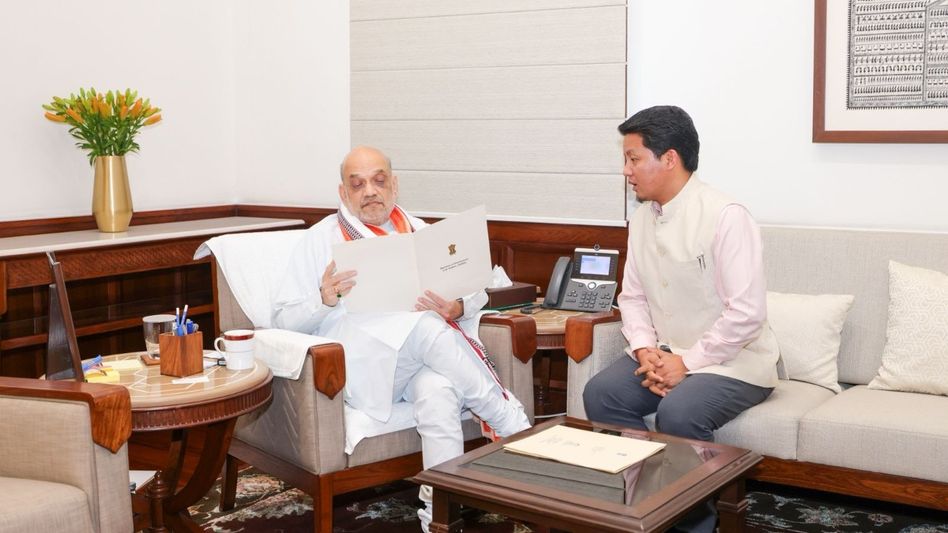 Sikkim MP presses Amit Shah on long-delayed tribal representation issues Sikkim MP presses Amit Shah on long-delayed tribal representation issues