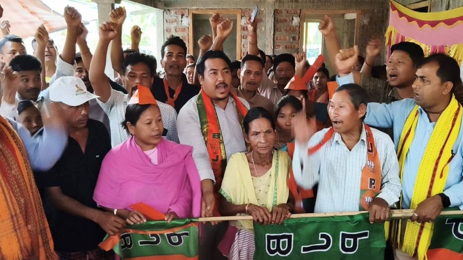 Tripura BJP steps up TTAADC campaign as tribal support shifts away from Tipra Motha Tripura BJP steps up TTAADC campaign as tribal support shifts away from Tipra Motha