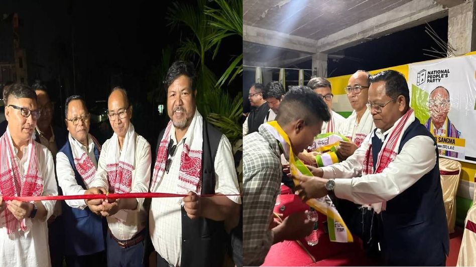 NPP inaugurates election office in Assam's Boko, steps up poll campaign in state NPP inaugurates election office in Assam's Boko, steps up poll campaign in state